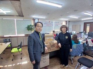 1월 30일 이동노동자 방한용품 전달